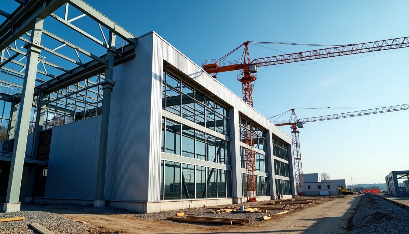 Hale stalowe Białystok – produkcja i montaż konstrukcji stalowych w województwie podlaskim