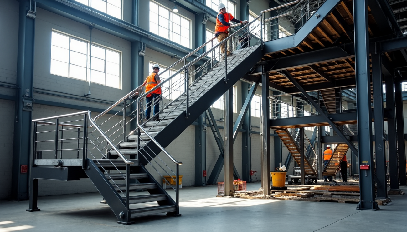 Schody Stalowe: Od projektu do montażu Ursynów