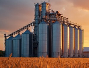 hala  do składowania zboża 