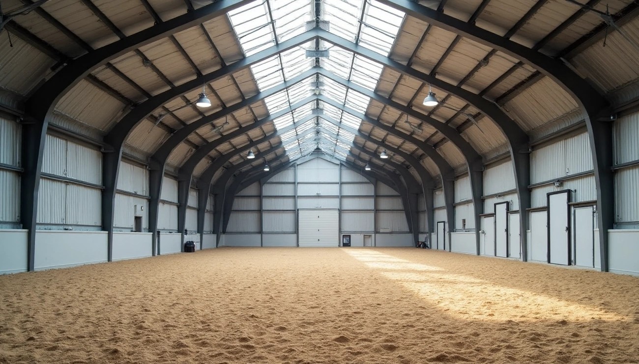 Wykonamy halę jeździecką